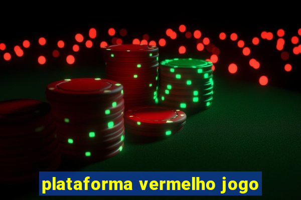 plataforma vermelho jogo